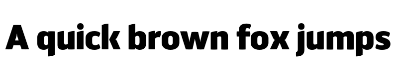 Preview of FONTSPRING DEMO - Aneba Neue Bold Regular font