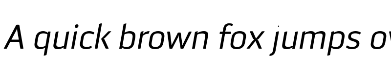 Preview of FONTSPRING DEMO - Aneba Neue Italic font