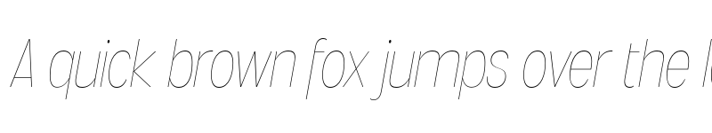 Preview of FONTSPRING DEMO - Angostura Ul Italic font