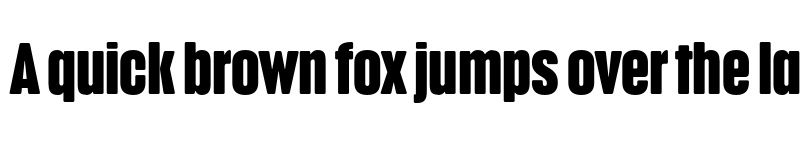 Preview of FONTSPRING DEMO - Anguita Sans Black Regular font