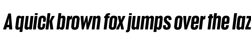 Preview of FONTSPRING DEMO - Anguita Sans Bold It Regular font