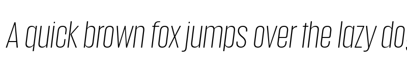 Preview of FONTSPRING DEMO - Anguita Sans Light It Regular font