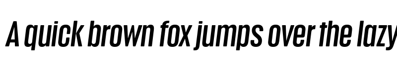 Preview of FONTSPRING DEMO - Anguita Sans SemiBold It Regular font