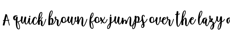 Preview of FONTSPRING DEMO - Anindita Script Bold Bold font