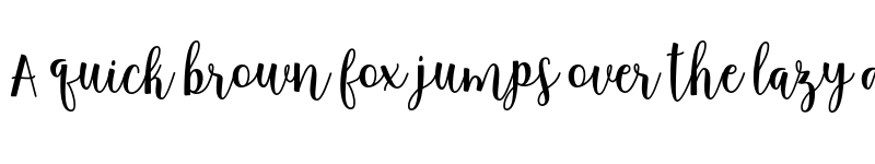 Preview of FONTSPRING DEMO - Anindita Script Regular font