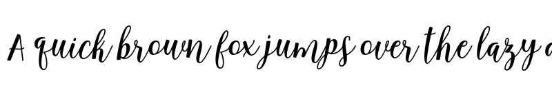 Preview of FONTSPRING DEMO - Anindita Slant Regular font