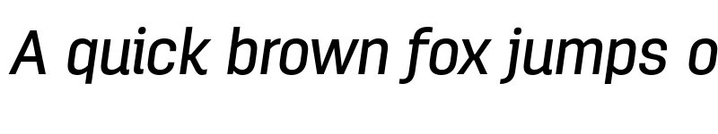 Preview of FONTSPRING DEMO - Antartida Medium Italic font