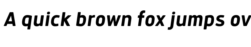 Preview of FONTSPRING DEMO - Anteb Alt Bold Italic font