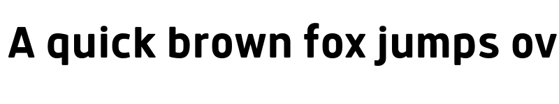 Preview of FONTSPRING DEMO - Anteb Alt Bold Regular font