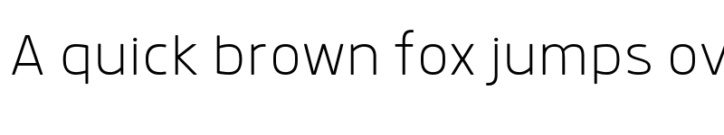 Preview of FONTSPRING DEMO - Anteb Alt ExtraLight Regular font