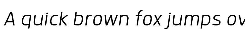 Preview of FONTSPRING DEMO - Anteb Alt Light Italic font