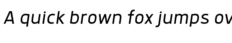 Preview of FONTSPRING DEMO - Anteb Alt SemiLight Italic font