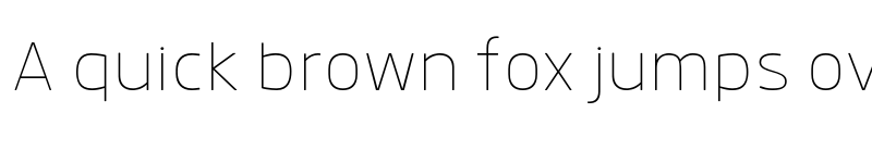 Preview of FONTSPRING DEMO - Anteb Alt Thin Regular font