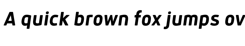 Preview of FONTSPRING DEMO - Anteb Bold Italic font