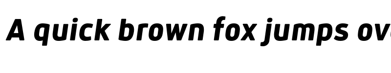 Preview of FONTSPRING DEMO - Anteb ExtraBold Italic font