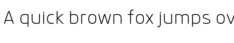 Preview of FONTSPRING DEMO - Anteb ExtraLight Regular font