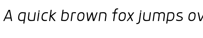 Preview of FONTSPRING DEMO - Anteb Light Italic font