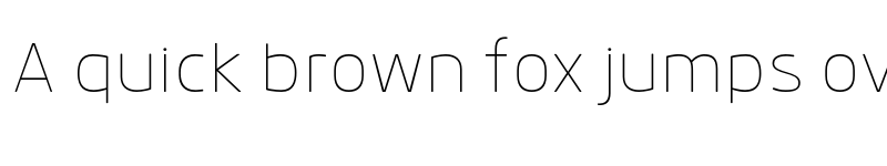 Preview of FONTSPRING DEMO - Anteb Thin Regular font