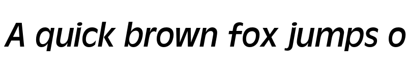 Preview of FONTSPRING DEMO - Antigone Pro Italic font