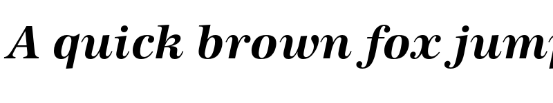 Preview of FONTSPRING DEMO - Antiqua FS Bold Italic font