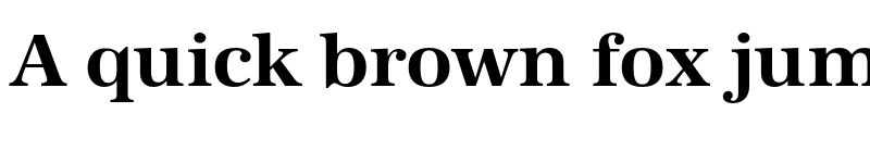 Preview of FONTSPRING DEMO - Antiqua Pro Bold font