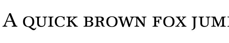 Preview of FONTSPRING DEMO - Antiqua Pro Caps Regular font