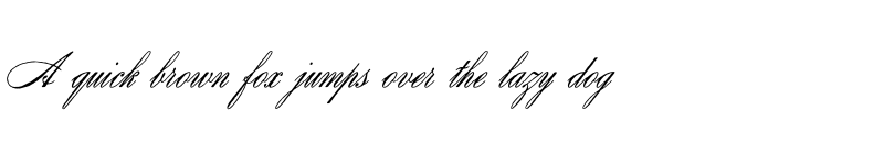 Preview of FONTSPRING DEMO - Antique Spenserian Standard Regular font