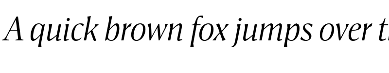 Preview of FONTSPRING DEMO - Antonia H1 Italic font