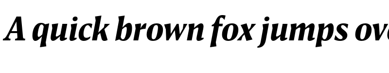 Preview of FONTSPRING DEMO - Antonia H2 Bold Italic font