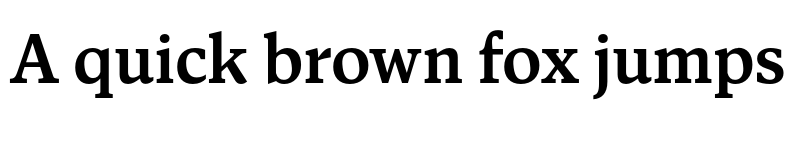 Preview of FONTSPRING DEMO - Antonia H3 SemiBold Regular font