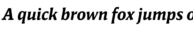 Preview of FONTSPRING DEMO - Antonia Text Bold Italic font