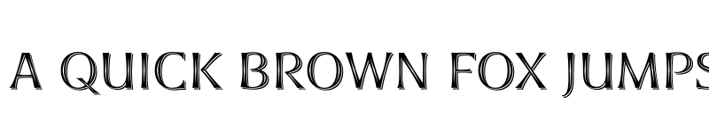 Preview of FONTSPRING DEMO - Antonietta Caps Illuminated Regular font