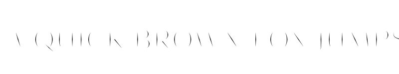 Preview of FONTSPRING DEMO - Antonietta Caps Inline Regular font