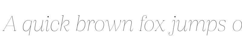 Preview of FONTSPRING DEMO - Apparel Display Thin It Regular font