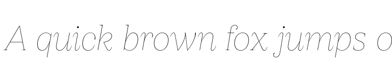 Preview of FONTSPRING DEMO - Apparel Thin It Regular font