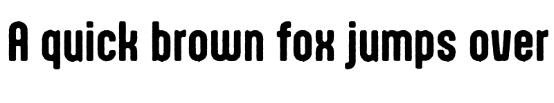 Preview of FONTSPRING DEMO - Aptly Rough Regular font