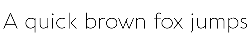 Preview of FONTSPRING DEMO - Aquawax Pro ExtraLight Regular font