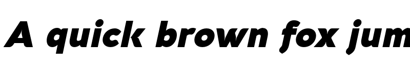 Preview of FONTSPRING DEMO - Aquawax Pro Heavy Italic font