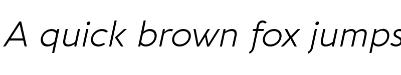 Preview of FONTSPRING DEMO - Aquawax Pro Light Italic font