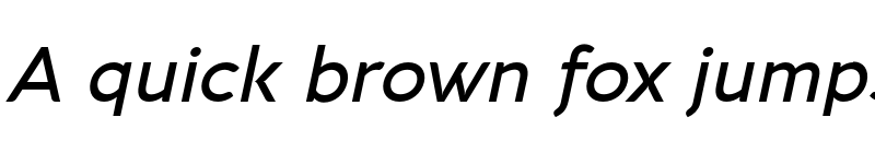 Preview of FONTSPRING DEMO - Aquawax Pro Medium Italic font