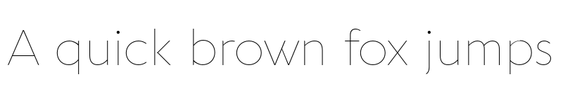 Preview of FONTSPRING DEMO - Aquawax Pro Thin Regular font