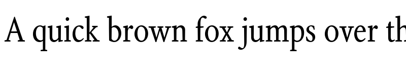 Preview of FONTSPRING DEMO - Aragon Condensed Regular font