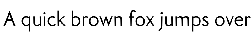 Preview of FONTSPRING DEMO - Aragon Sans Regular font