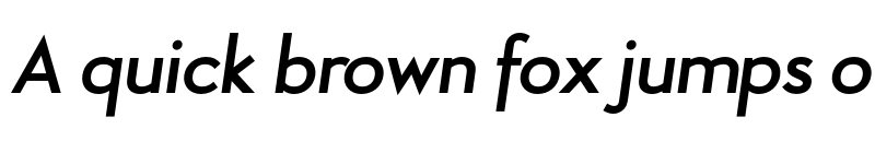 Preview of FONTSPRING DEMO - Aramis-BoldItalic BoldItalic font