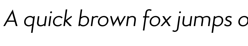 Preview of FONTSPRING DEMO - Aramis-SemiLightItalic SemiLightItalic font