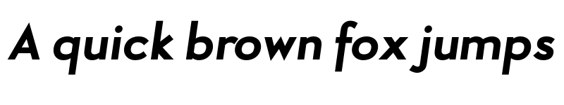 Preview of FONTSPRING DEMO - Aramis-XBoldItalic XBoldItalic font