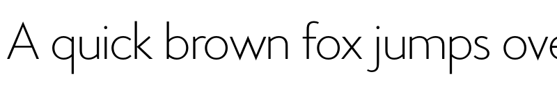 Preview of FONTSPRING DEMO - Aramis-XLight XLight font