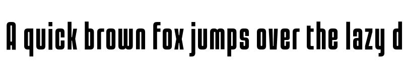 Preview of FONTSPRING DEMO - Araneo Condensed Bold Bold font