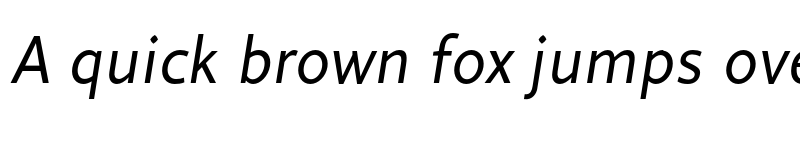 Preview of FONTSPRING DEMO - Arazati Clara Condensada Italic font
