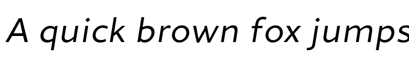 Preview of FONTSPRING DEMO - Arazati Clara Expandida Italic font